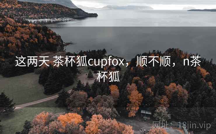 这两天 茶杯狐cupfox,顺不顺,n茶杯狐 这两天 茶杯狐cupfox,顺不顺,n茶杯狐