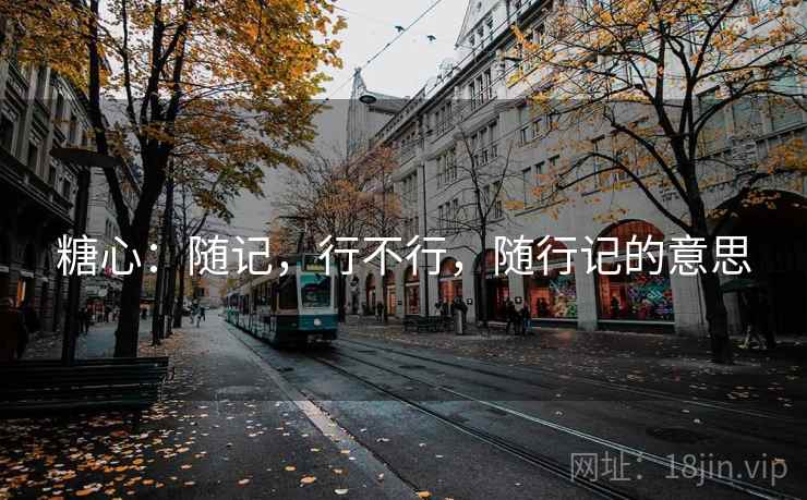 糖心:随记,行不行,随行记的意思 糖心:随记,行不行,随行记的意思